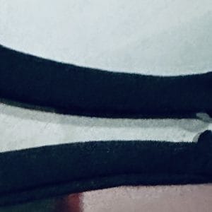 Vintage Black Opera Gloves   Mint  16″