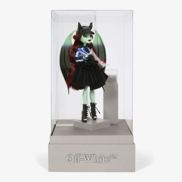 HNV19 Off-White™ c/o Monster High Raven Rhapsody Doll NRFB in Shipper - Image 9