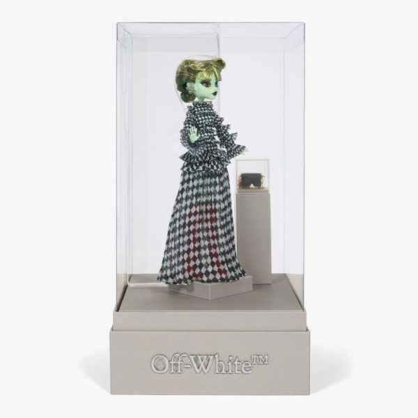 HNV20 Off-White™ c/o Monster High Harmonie Ghoul Doll NRFB in Shipper - Image 11