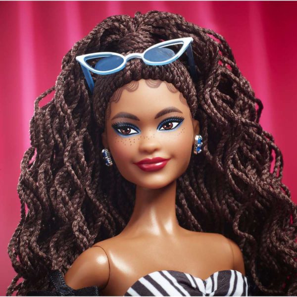 HRM59 65th Blue Sapphire Anniversary Barbie Signature Collection  - Brunette - Image 3
