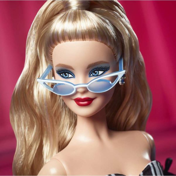 HRM58 65th Blue Sapphire Anniversary Barbie (Signature Collection) - BLONDE - Image 3