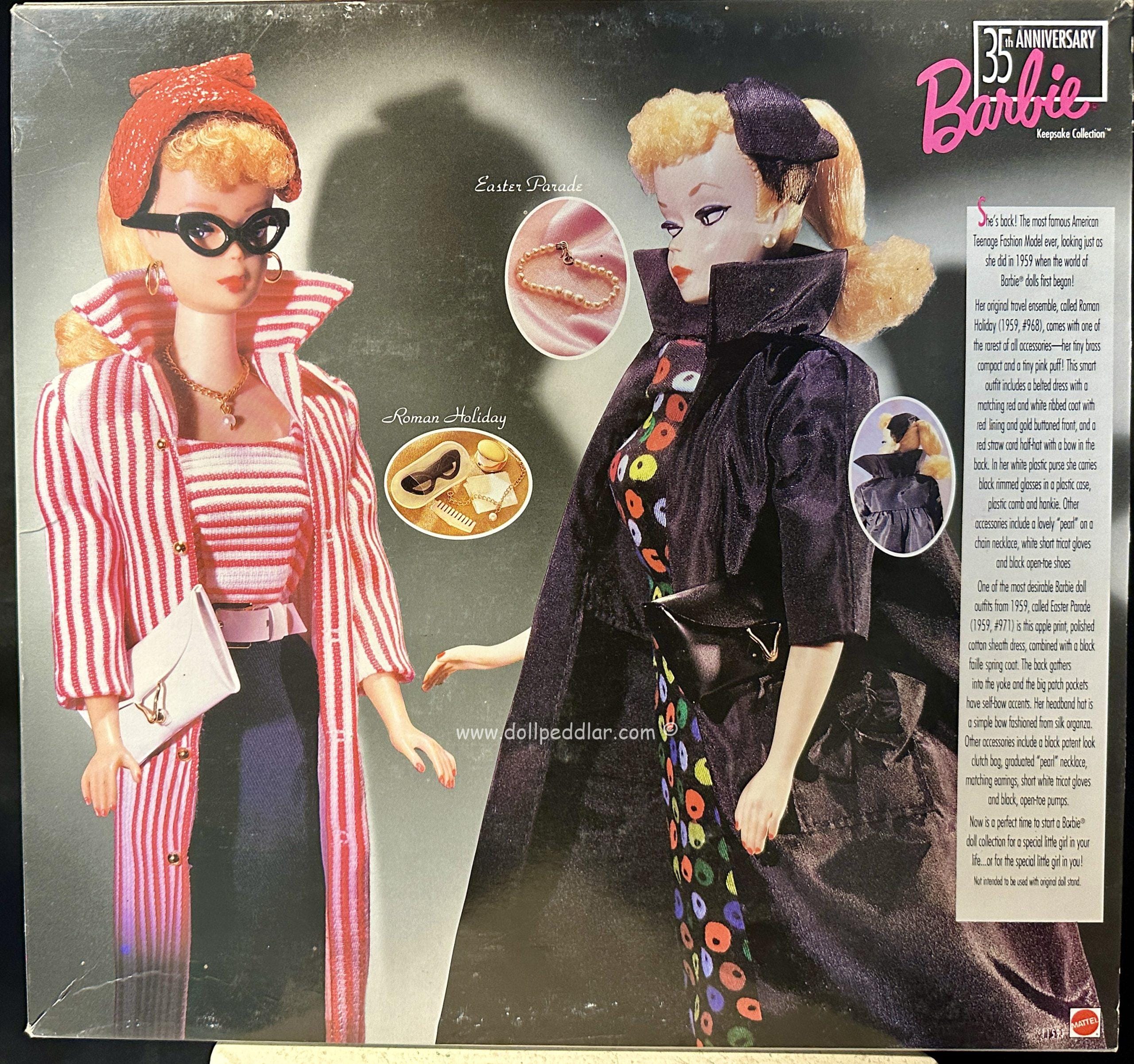 1994 Barbie Festival 35th Anniversary Barbie Gift Set with Blonde Hair NRFB - Image 4