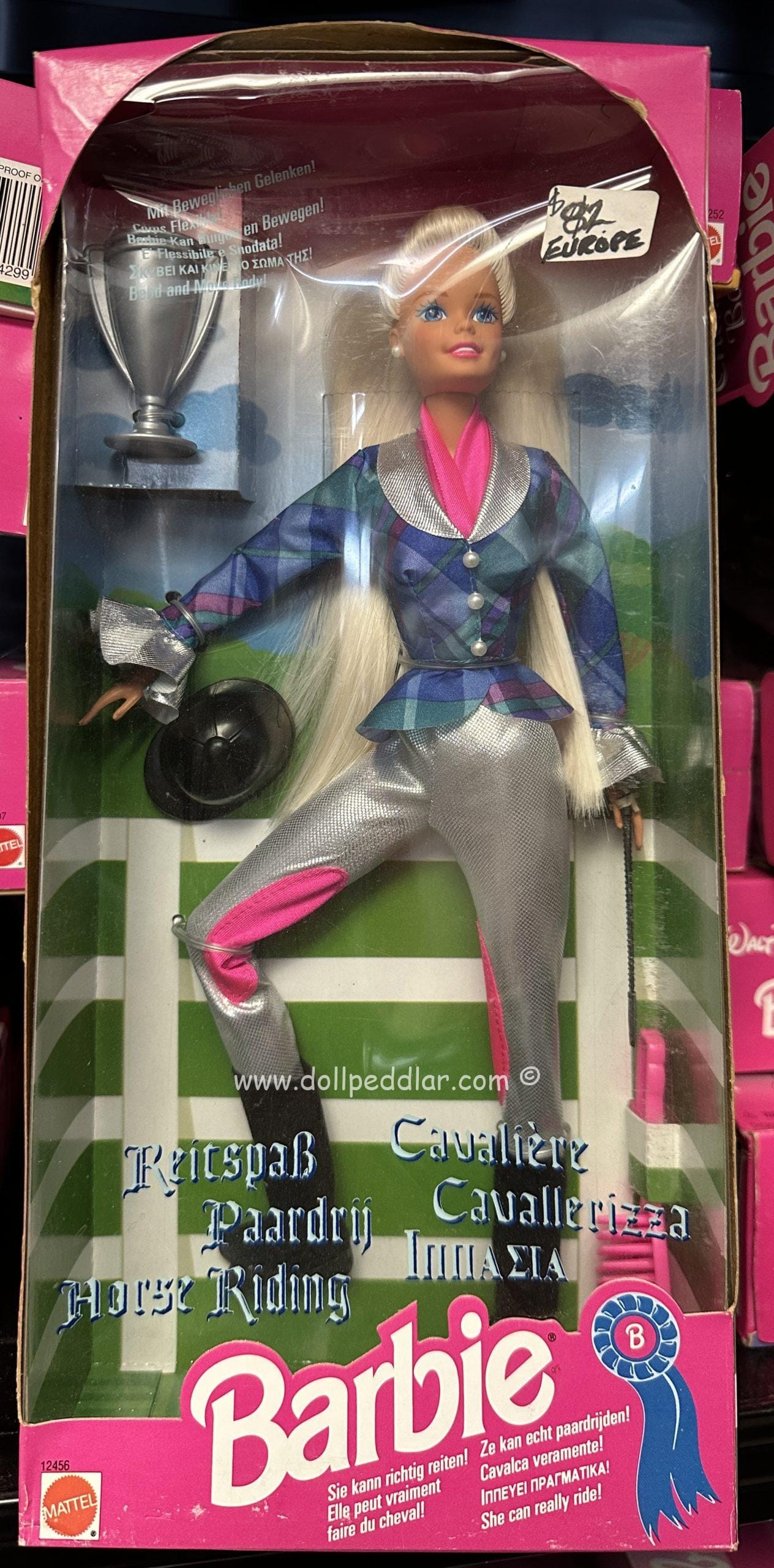 12456 Horse Riding Barbie (European)