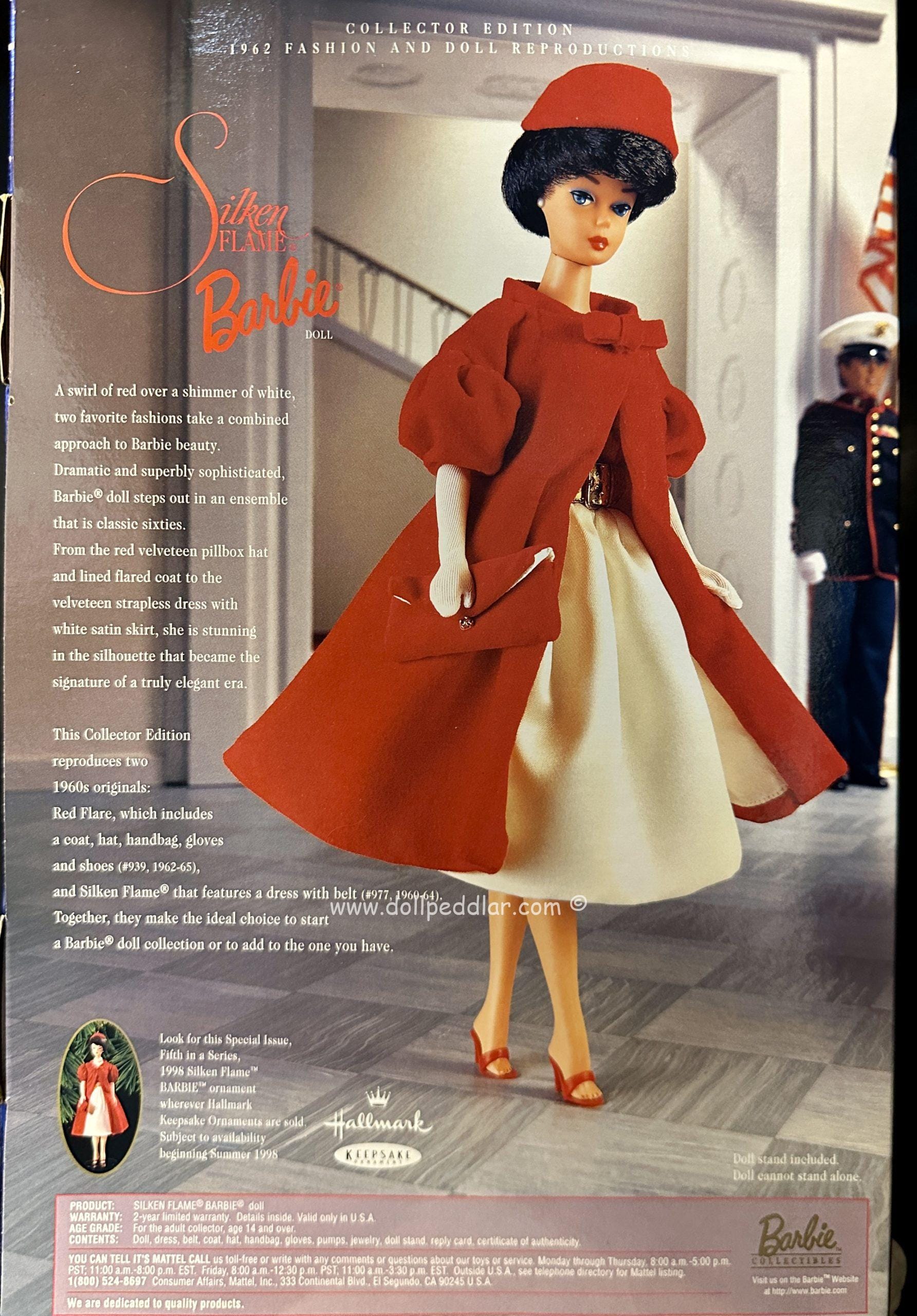 18448 Silken Flame Barbie (Brunette) - Image 4