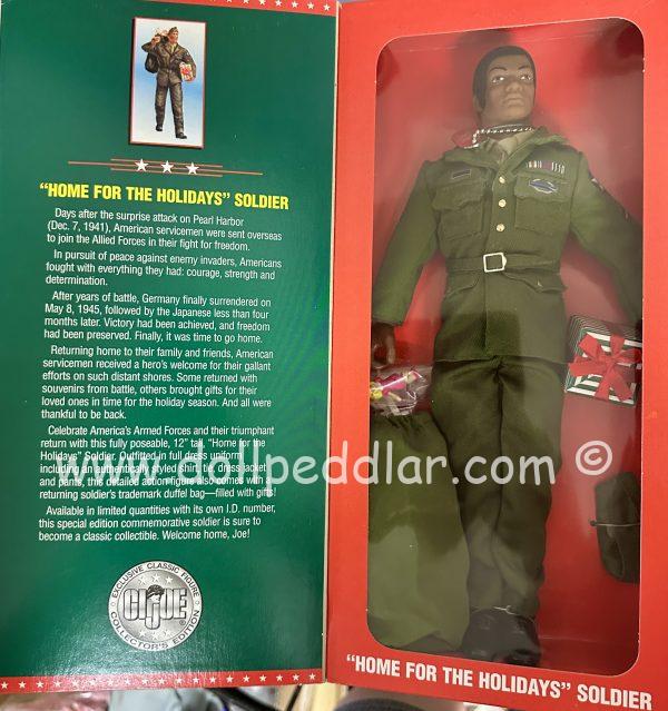 16229 "Home for the Holidays" Soldier African American NRFB - Image 4