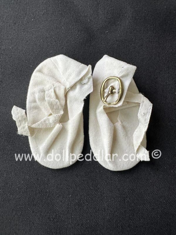 60mm White Baby Doll Slippers - Image 4