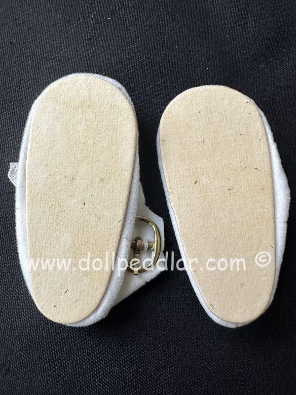 60mm White Baby Doll Slippers - Image 2
