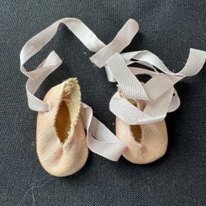 30mm Vintage Ballerina Flat Shoes