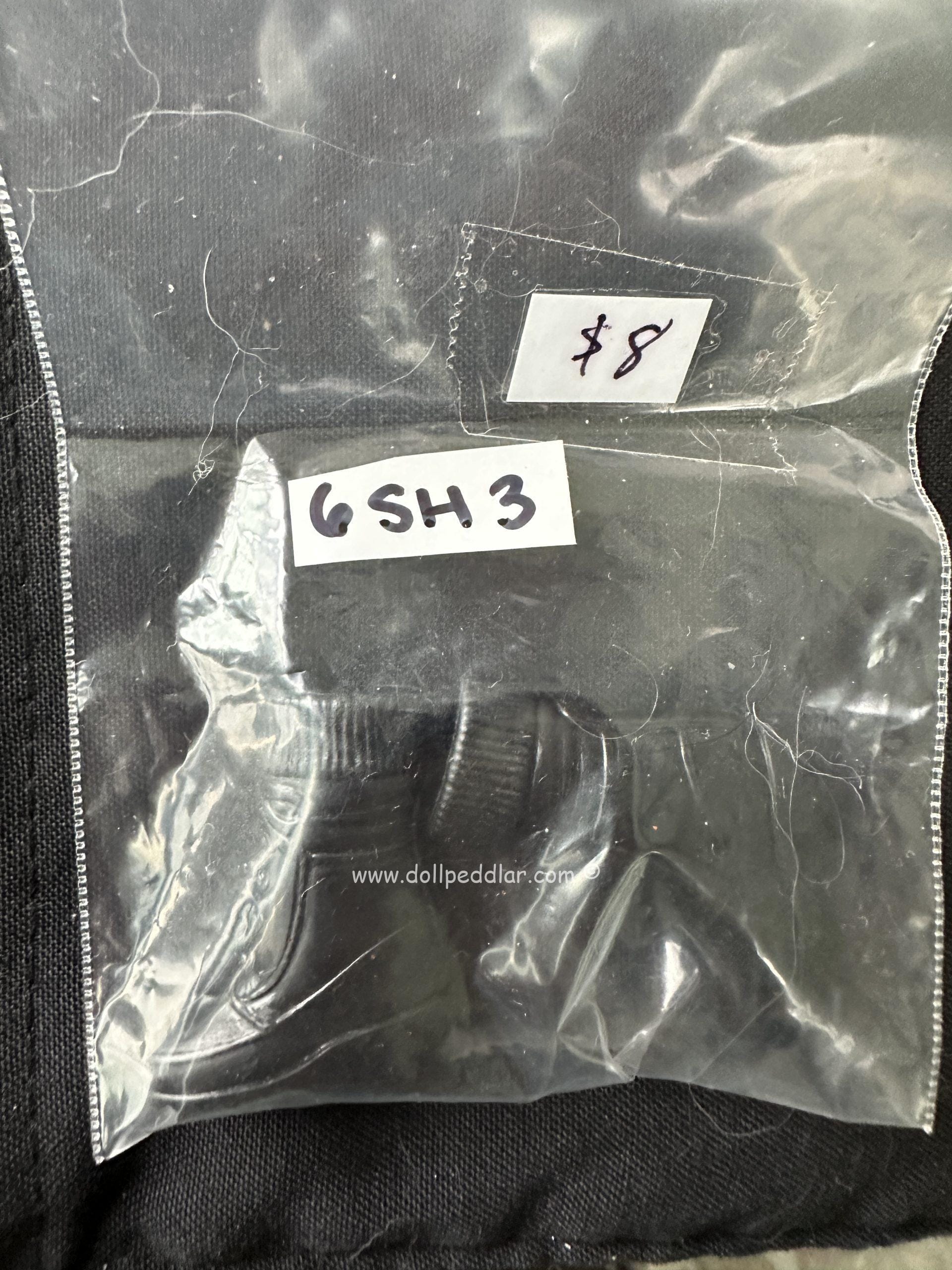 30mm Black Plastic Boots - Image 5