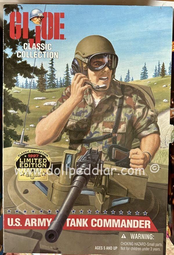 GI Joe Classic Collection US Army Tank Commander Doll Peddlar gi-joe-classic-collection-us-army-tank-commander-doll-peddlar