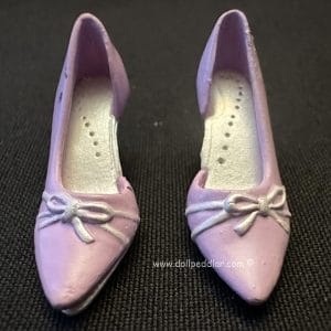 30mm Vintage Purple Kitten Heels