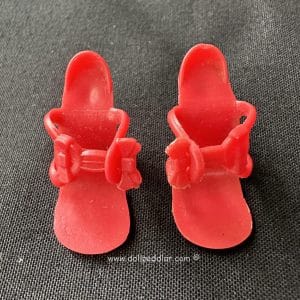 1.5″ Vintage Fashion Doll Red Heels