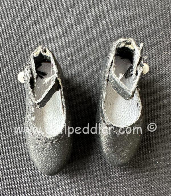 1.5" Black Soft Leather Shoes - Image 4