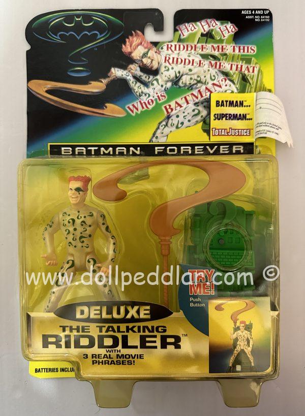 The Talking Riddler Action Figure from The Batman Forever Movie NRFB