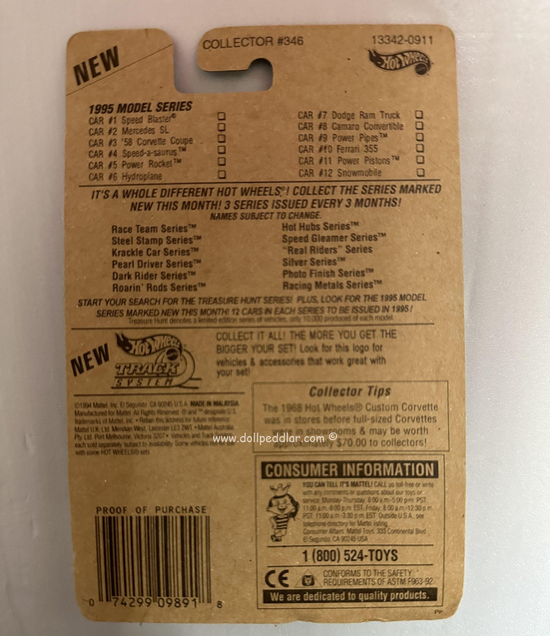 Hot Wheels, 1995 Model Series #6/12 NRFB - Image 2