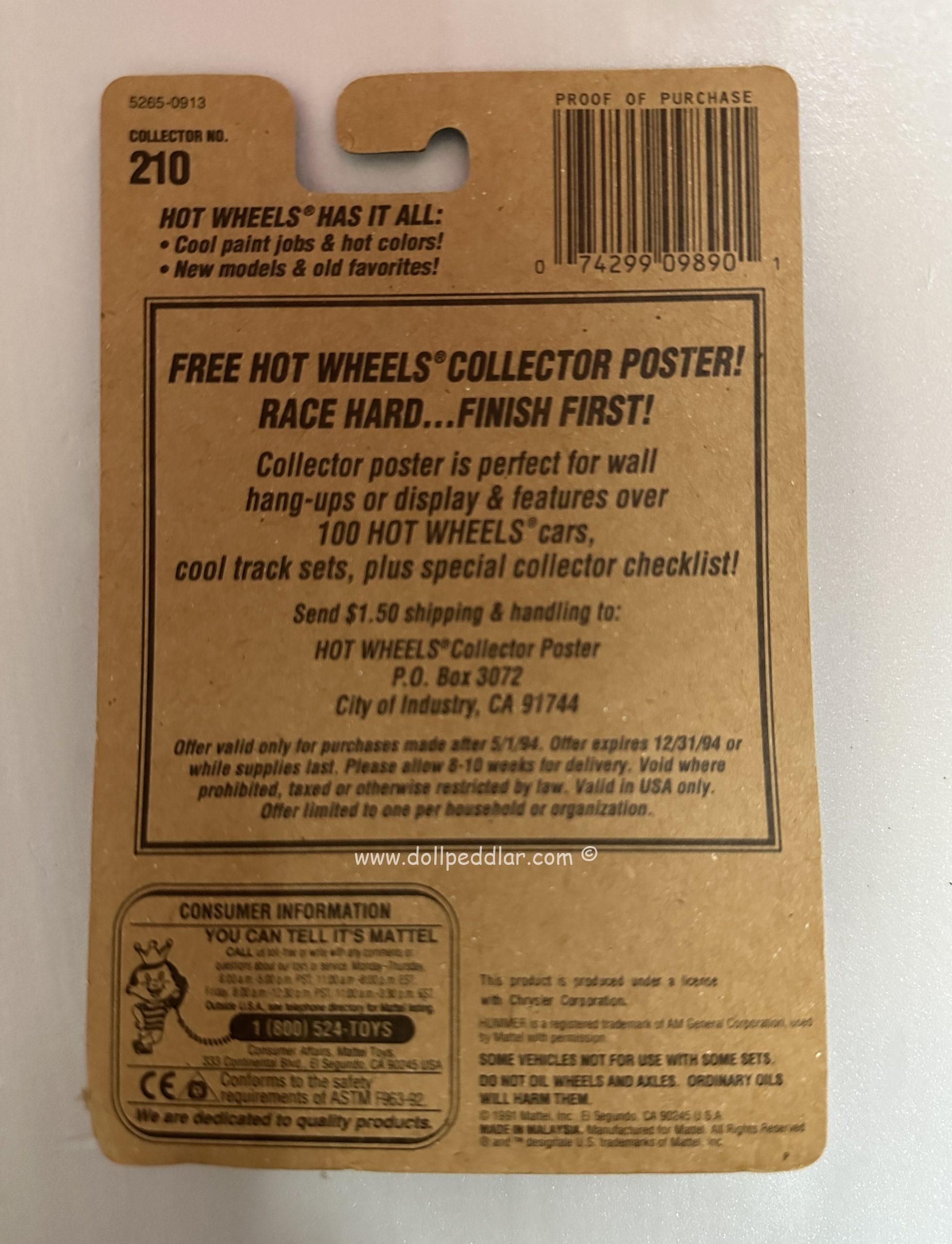 Hot Wheels, Dodge Viper RT/10 NRFB - Image 2
