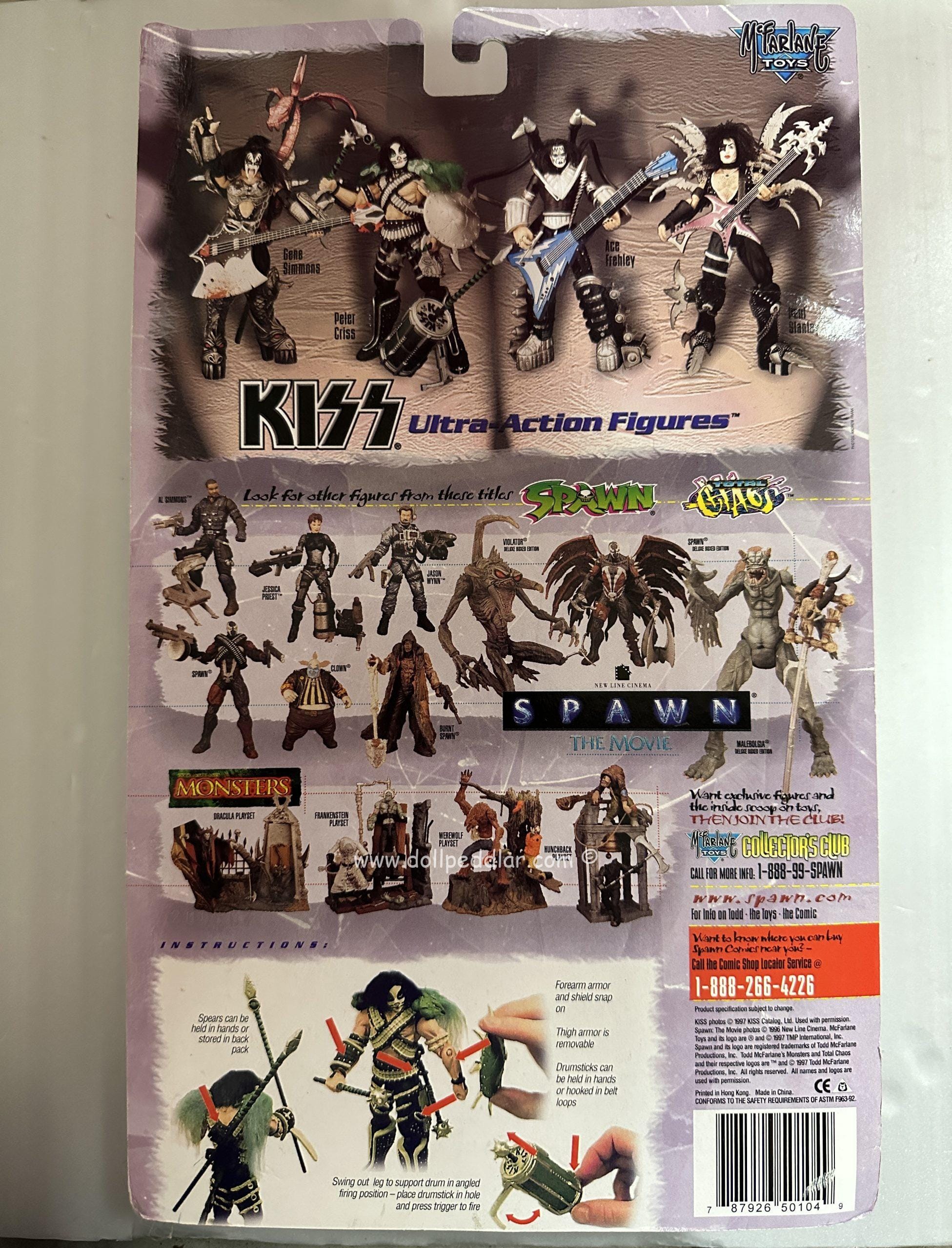 Peter Criss Figure from the band Kiss NRFB - Image 2