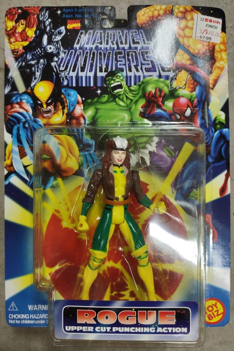 Rogue Action Figure from Marvel Universe Collection MOC NRFB – Doll Peddlar