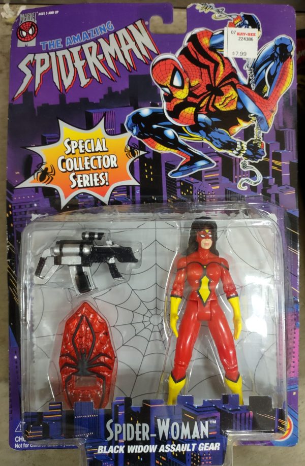 Spider-Woman Action Figure from The Amazing Spider-Man Special Collectors Series NRFB