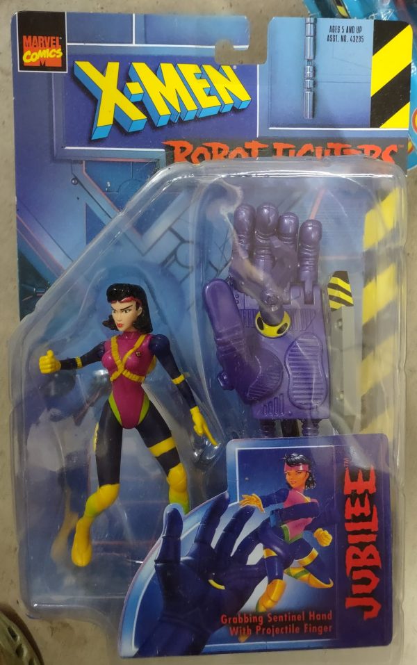 Jubilee Action Figure from X-Men Robot Fighters Series NRFB