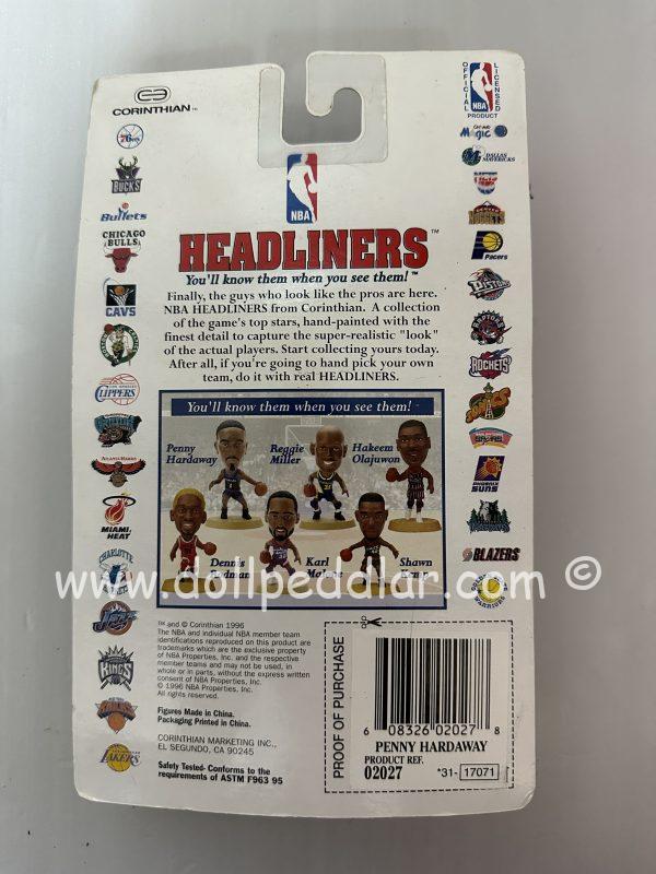 Penny Hardaway Figure from NBA Headliners Collection NRFB - Image 2