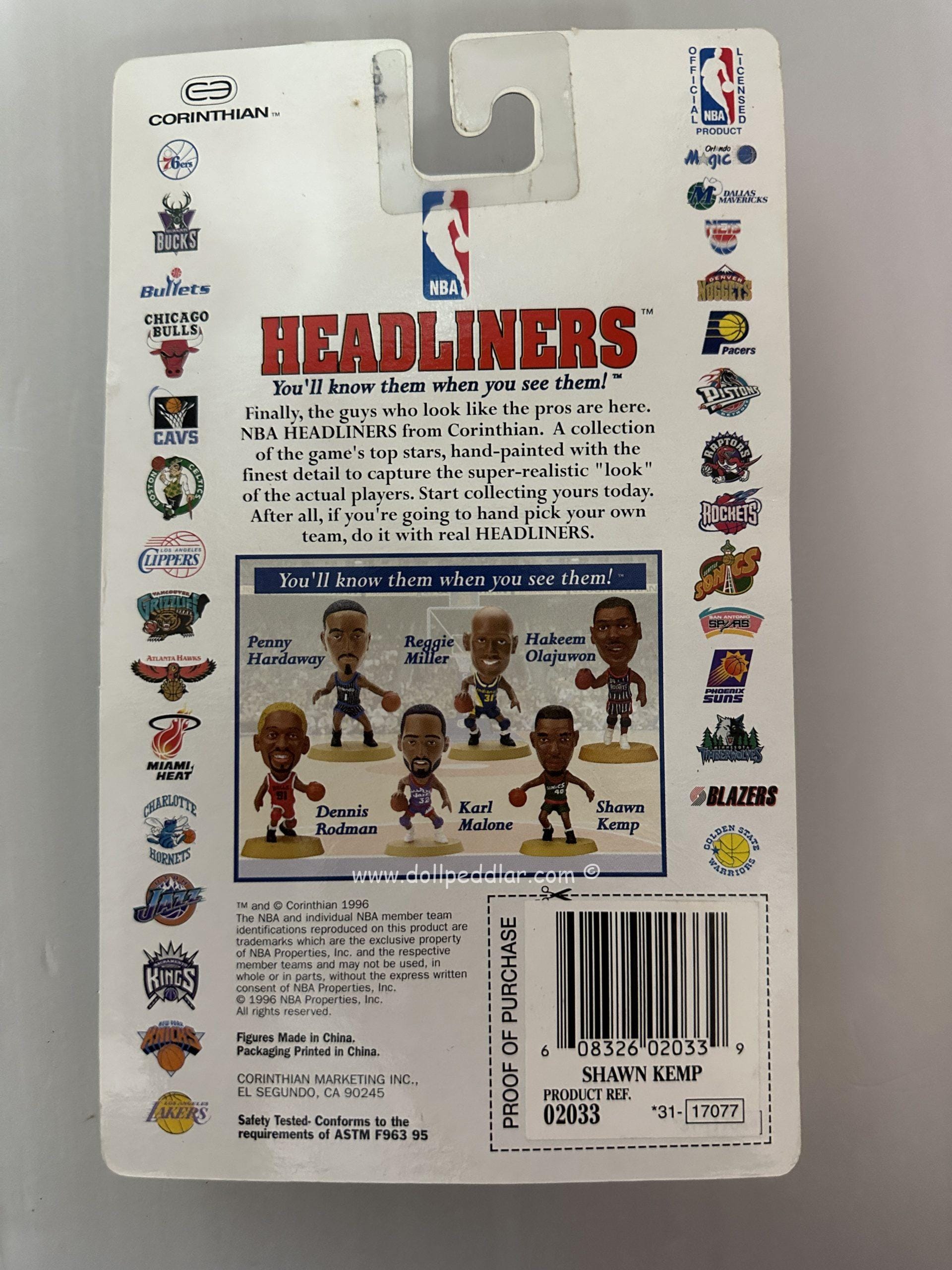 Shawn Kemp Figure from NBA Headliners Collection NRFB - Image 2