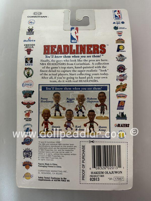 Hakeem Olajuwon Figure from NBA Headliners Collection NRFB - Image 2