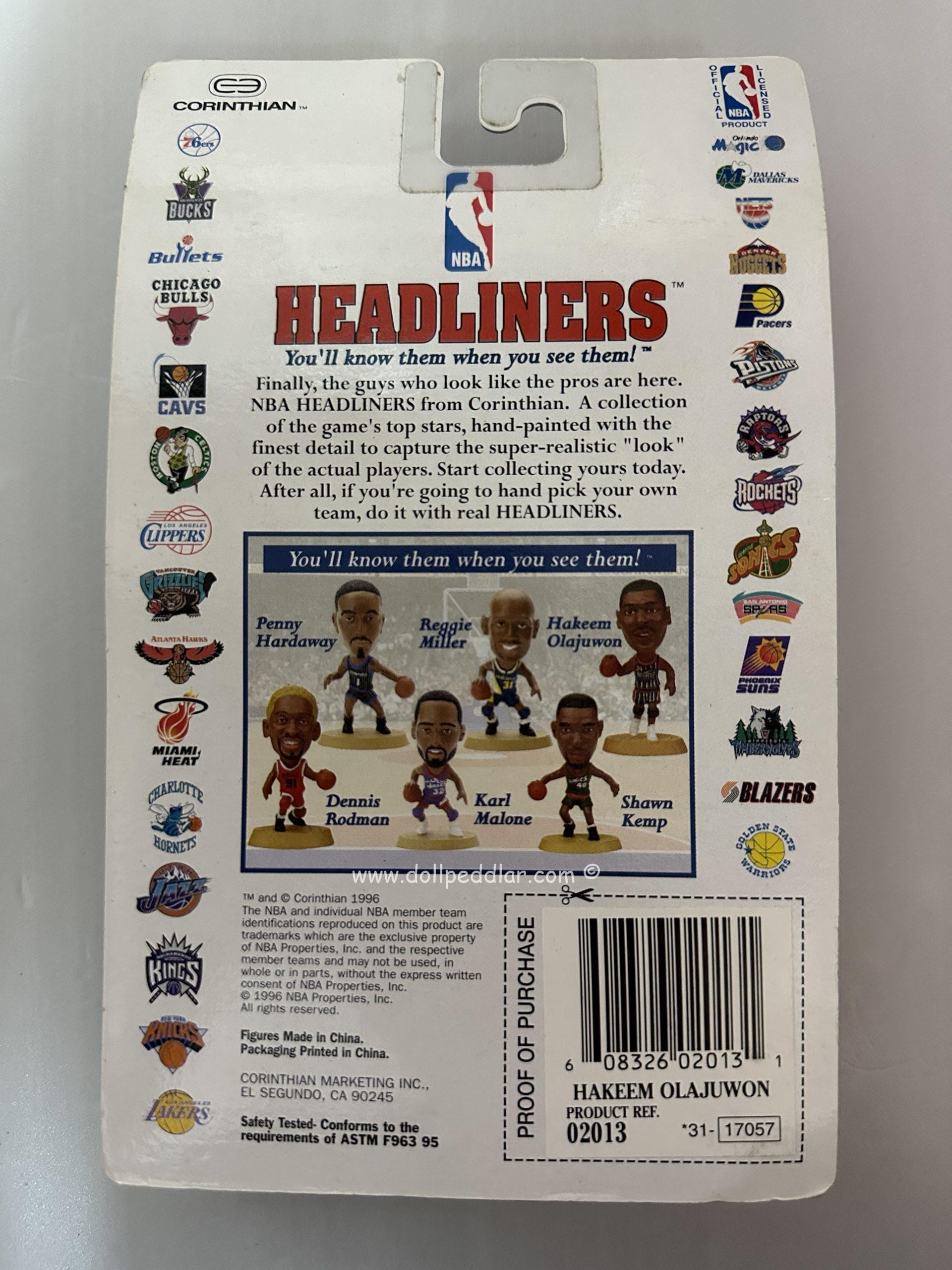 Hakeem Olajuwon Figure from NBA Headliners Collection NRFB - Image 2