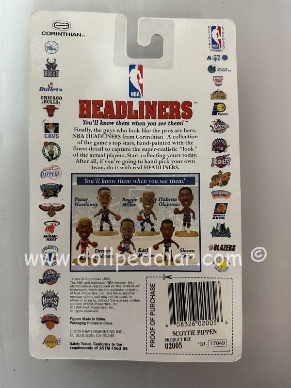 Scottie Pippen Figure from NBA Headliners Collection NRFB - Image 2