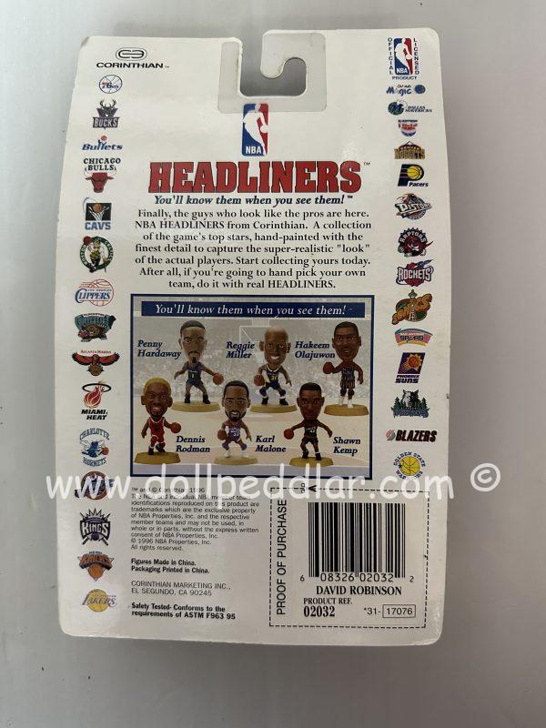 David Robinson Figure from NBA Headliners Collection NRFB - Image 2