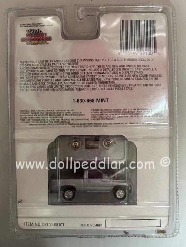 1996 Dodge Ram Silver by Racing Champions Mint NRFB - Image 2