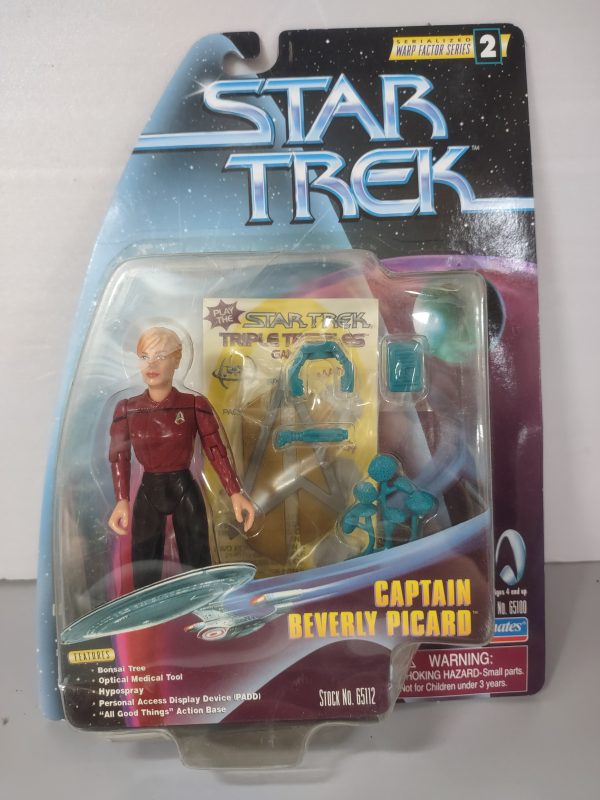 STAR TREK - Captain Beverly Picard   MOC ~ 1997