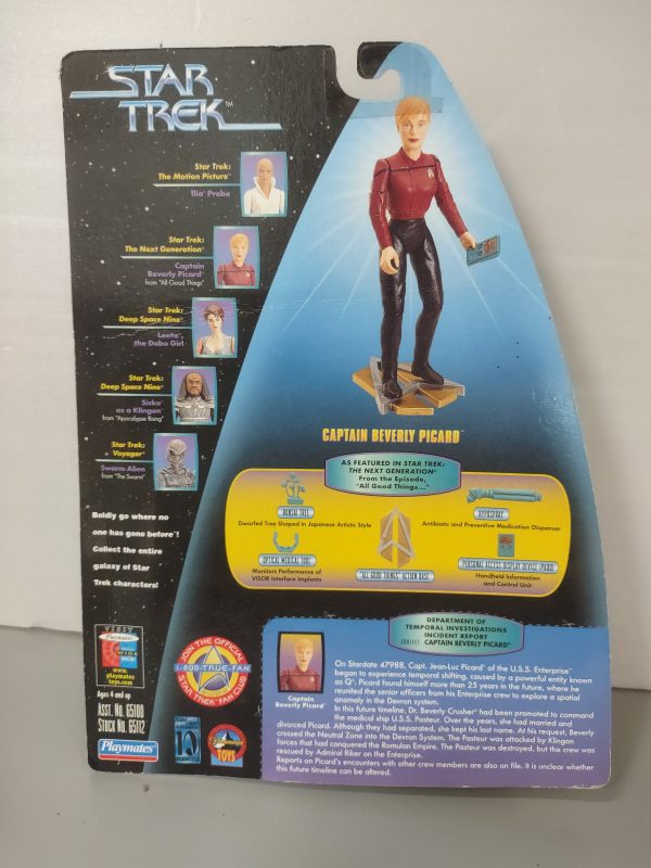 STAR TREK - Captain Beverly Picard   MOC ~ 1997 - Image 2