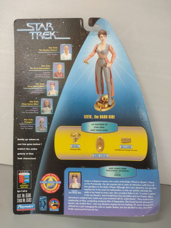 Leeta the Dabo Girl Action Figure - Star Trek Deep Space 9 NRFB - Image 2