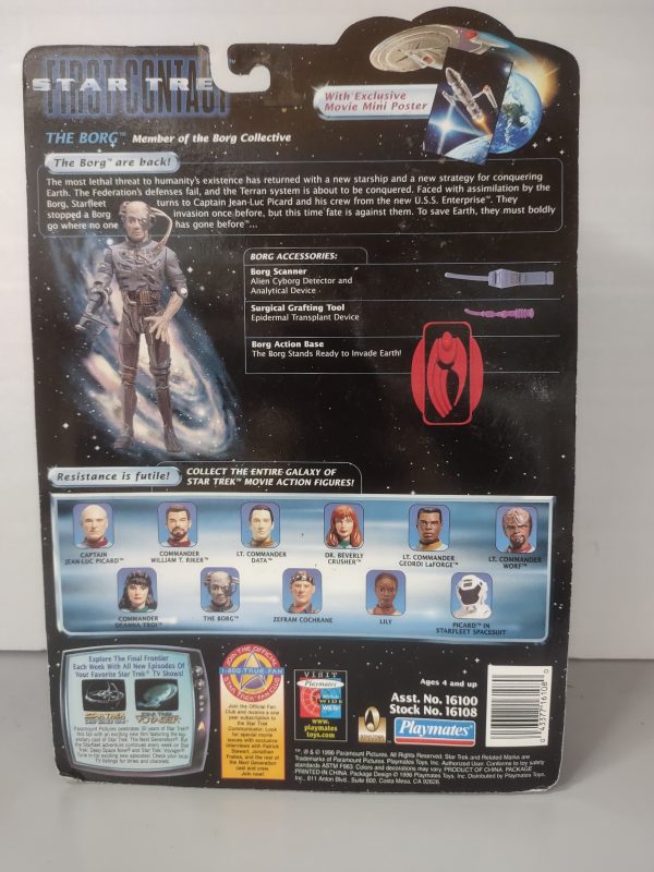 The Borg Figure from Star Trek First Contact Movie NRFB - Image 2