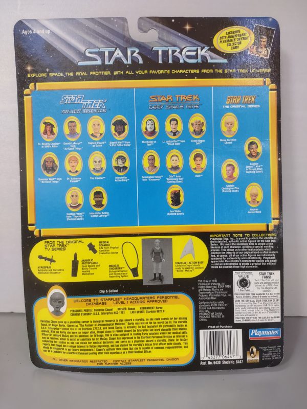 Christine Chapel Action Figure - Star Trek The Original Series NRFB - Image 2