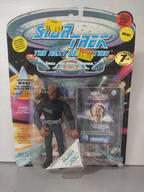 Lt. Worf Action Figure -  Star Trek The Next Generation 7th Collector Series Season NRFB