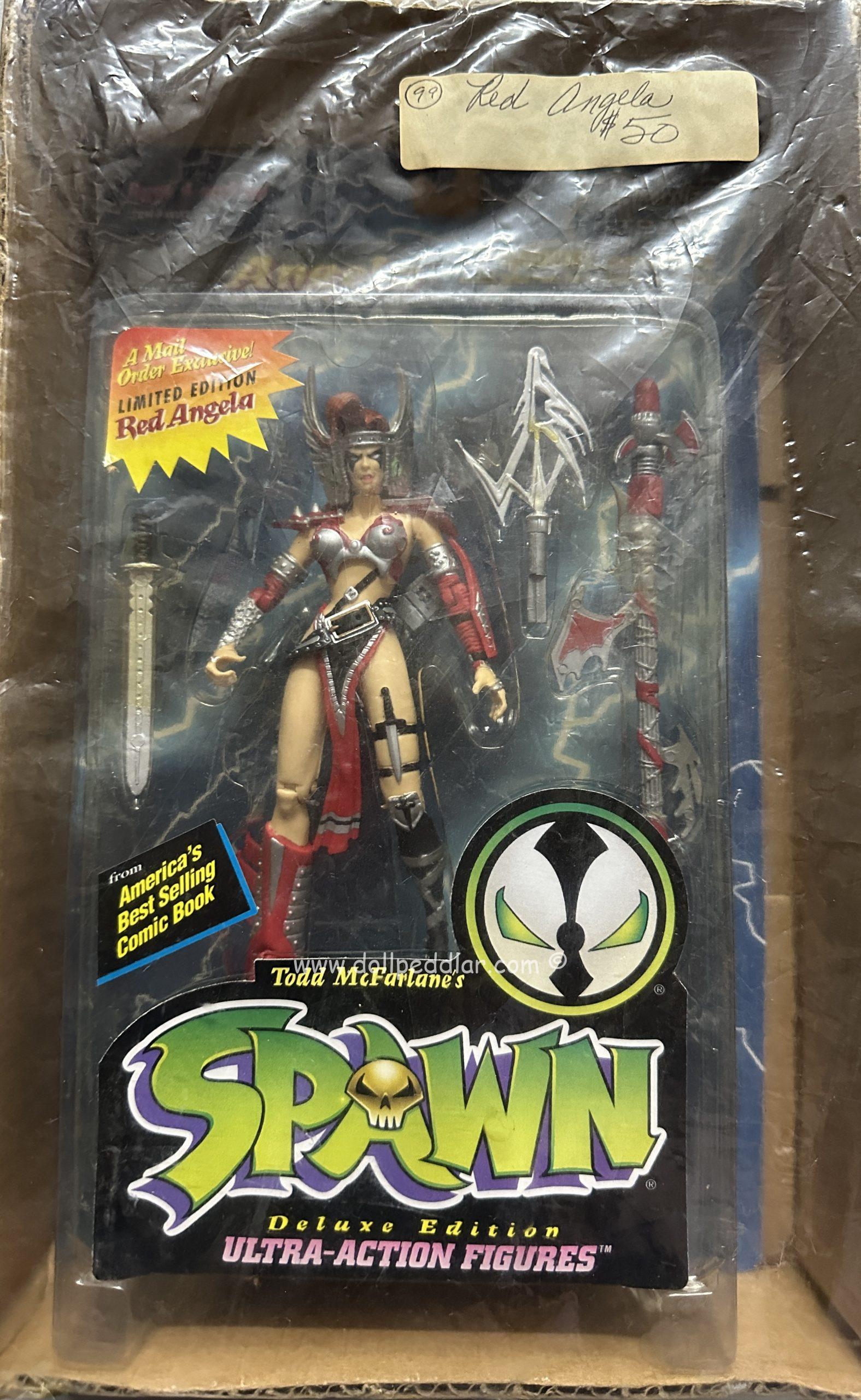 Angela in Red Armor from Spawn Collection NRFB – Doll Peddlar