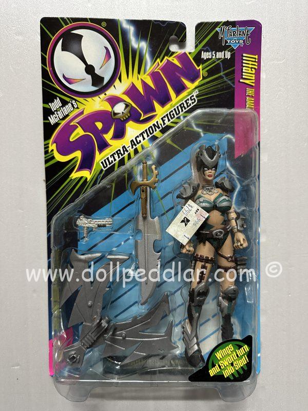 Tiffany the Amazon in Green Armor Figure from Spawn NRFB