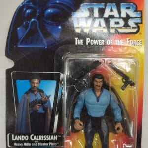 Lando Calrissian Action Figure from Star Wars The Power of the Force Series NRFB