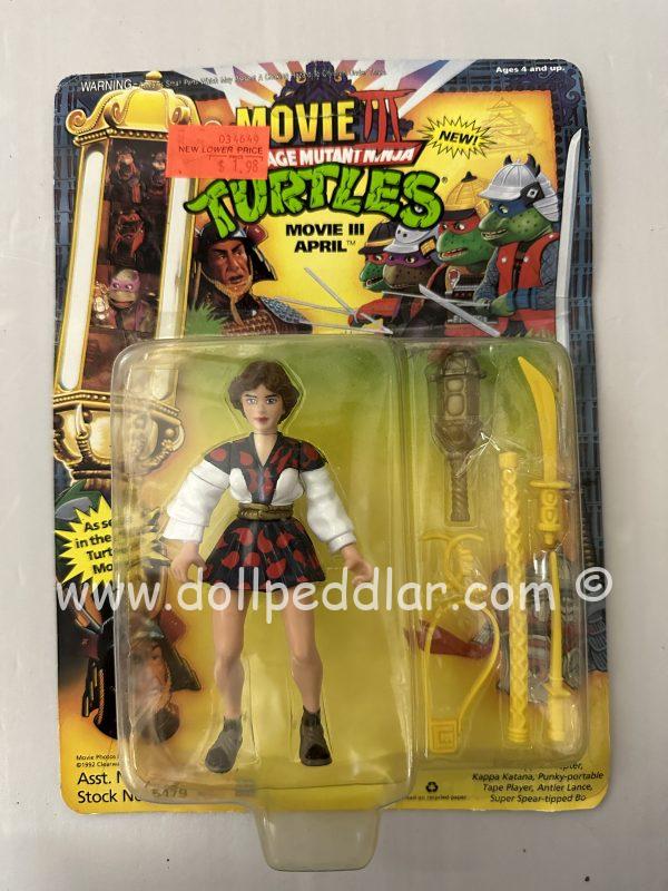 April Figure from Teenage Mutant Ninja Turtles Movie III Collection NRFB