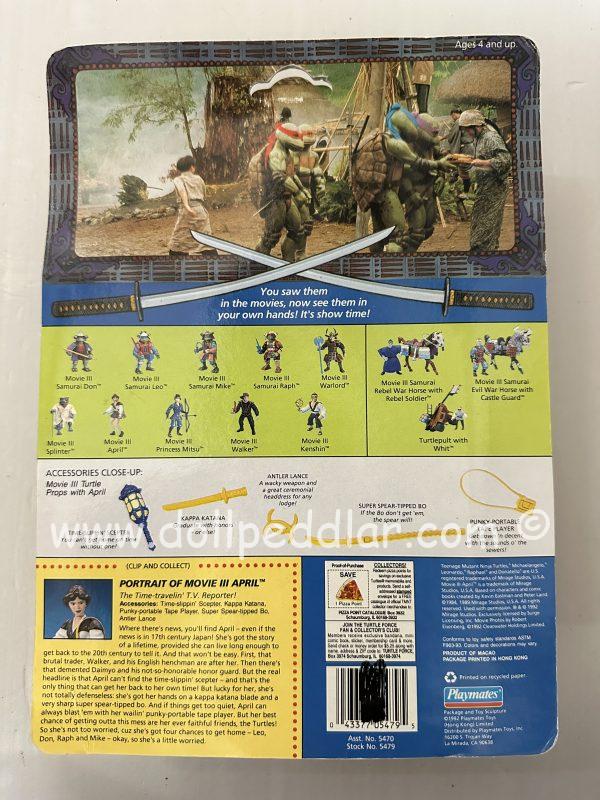 April Figure from Teenage Mutant Ninja Turtles Movie III Collection NRFB - Image 2