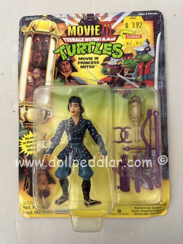 Princess Mitsu Figure from Teenage Mutant Ninja Turtles Movie III Collection NRFB