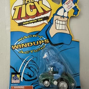 Hard Drivin’ Tick Figure from The Tick Collection NRFB