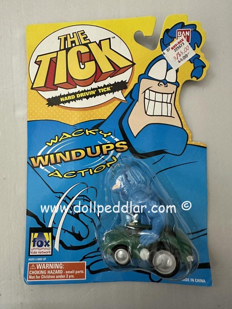 Hard Drivin’ Tick Figure from The Tick Collection NRFB – Doll Peddlar