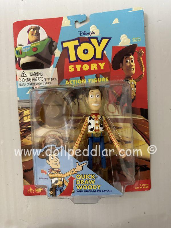 Quick-Draw Woody Figure from Toy Story Collection NRFB