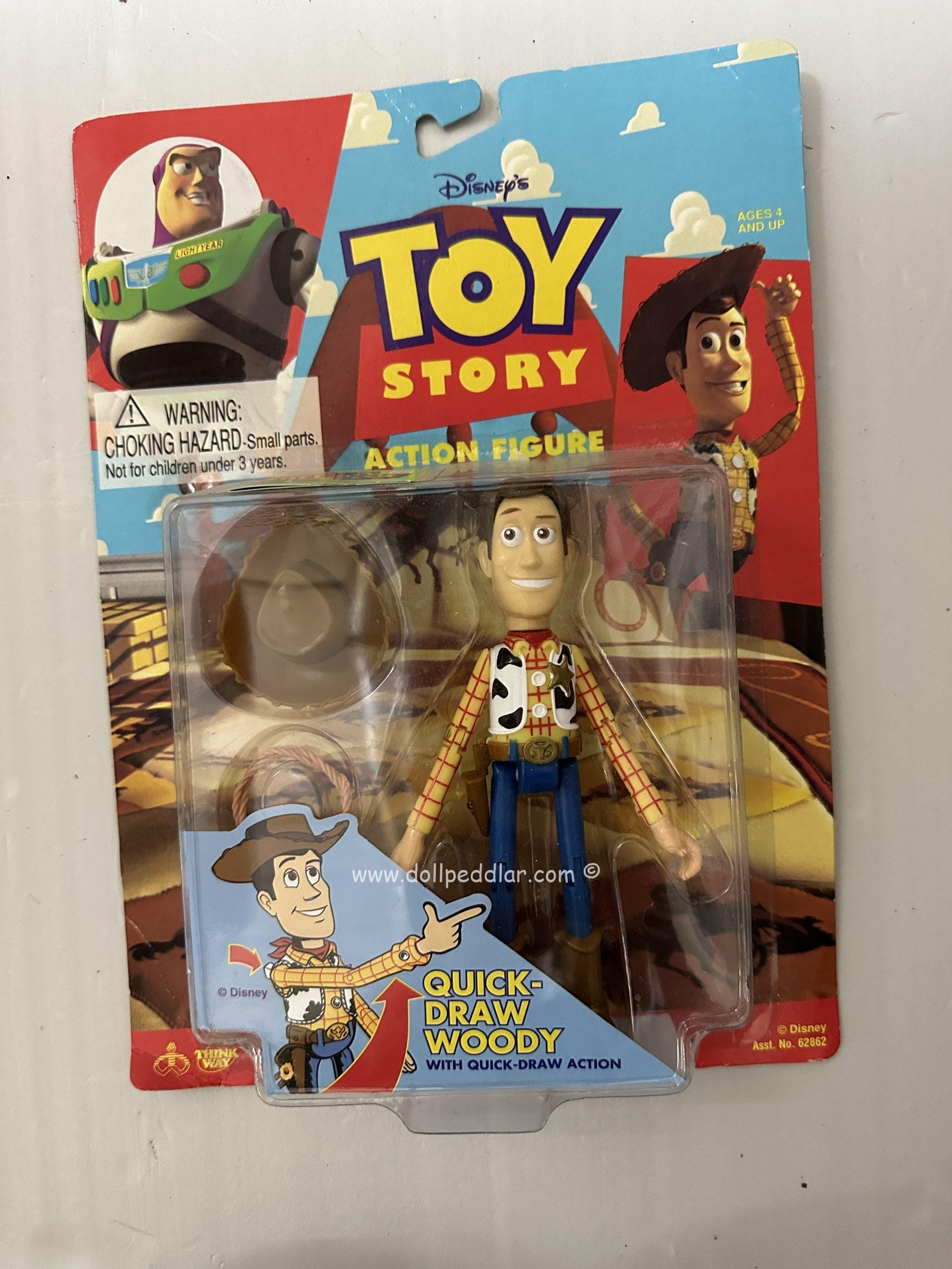 Quick-Draw Woody Figure from Toy Story Collection NRFB