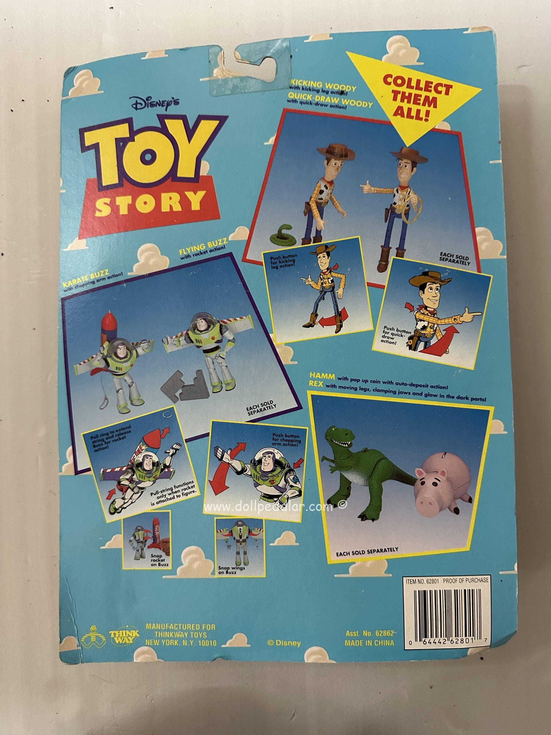 Quick-Draw Woody Figure from Toy Story Collection NRFB - Image 2