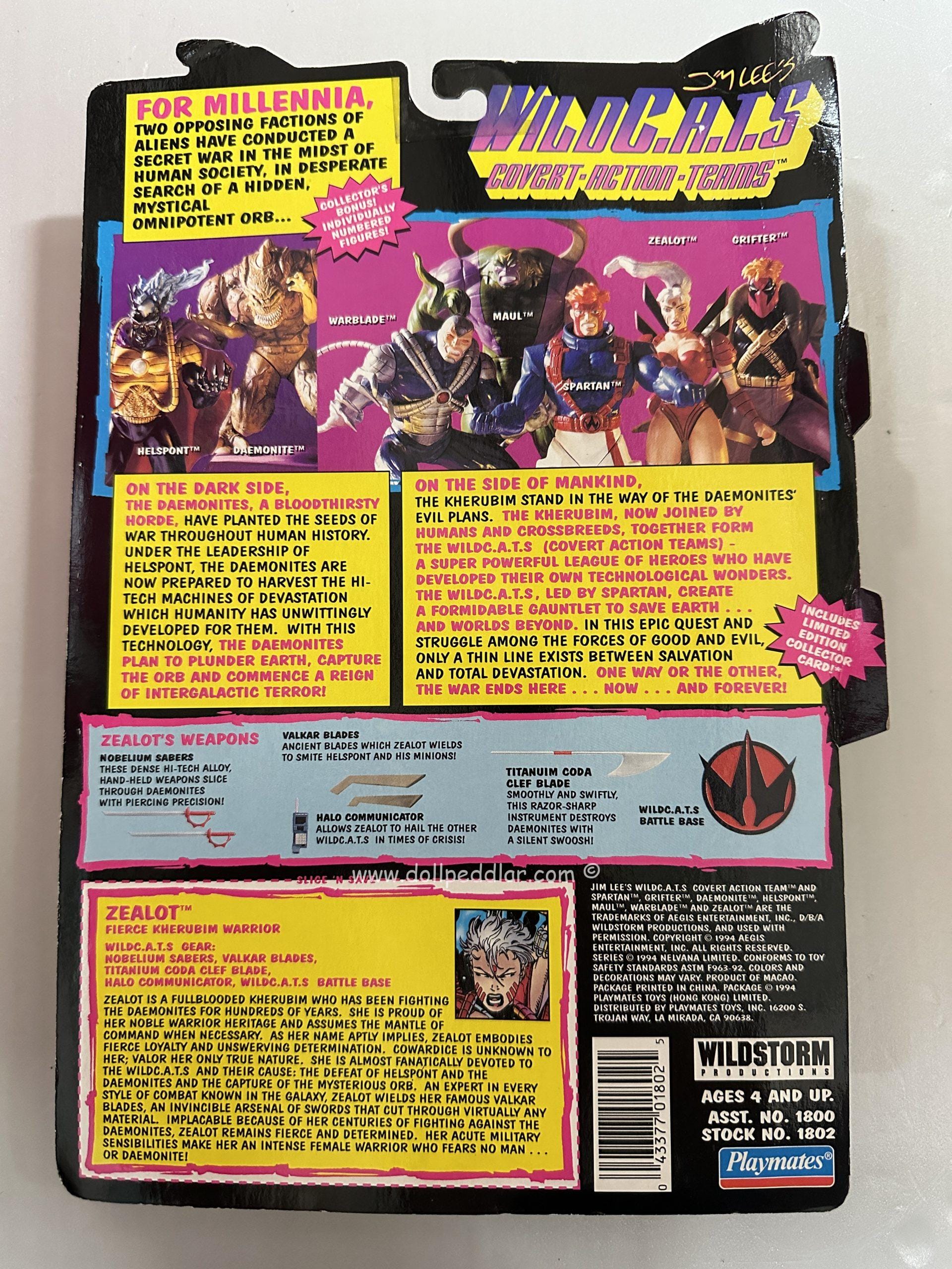 Zealot Figure from Wildcats Collection NRFB - Image 2