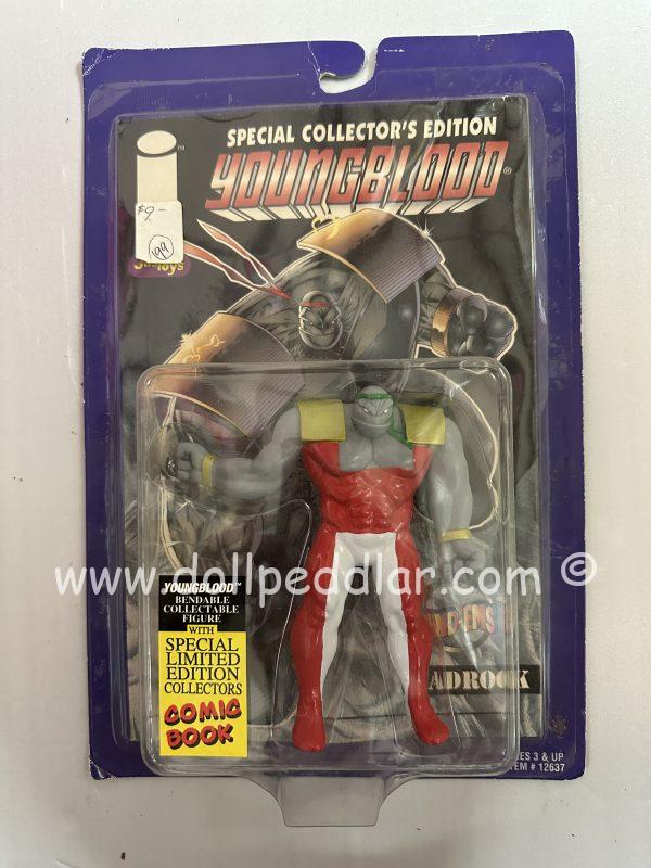 Badrock Figure from Youngblood Collection NRFB